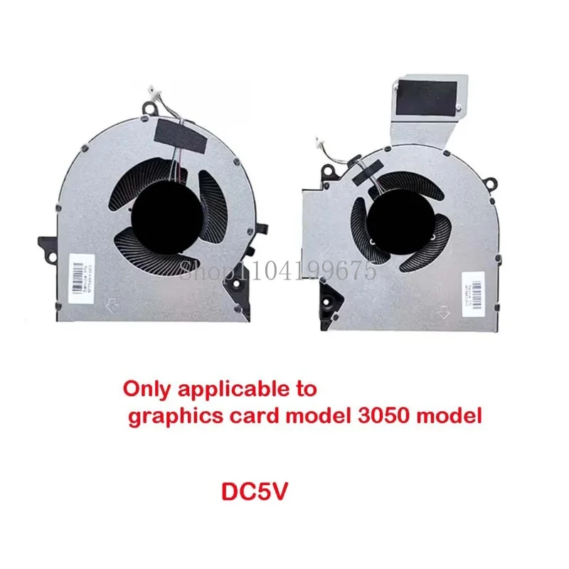 Вентилятор охлаждения для HP OMEN 16-B 16-C TPN-Q265 Q267 M75487-001 M75488-001 M75483-001