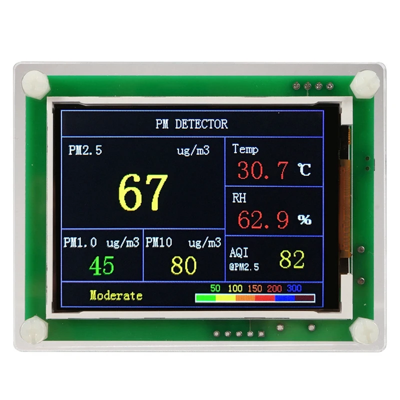 

2,8-тестер PM2.5 для измерения температуры и влажности, цифровой, высокоскоростной, для автомобиля