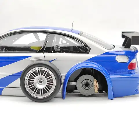 Металлическая модель автомобиля BMW M3 GTR E46 1:18 HOBBIESIR для взрослых