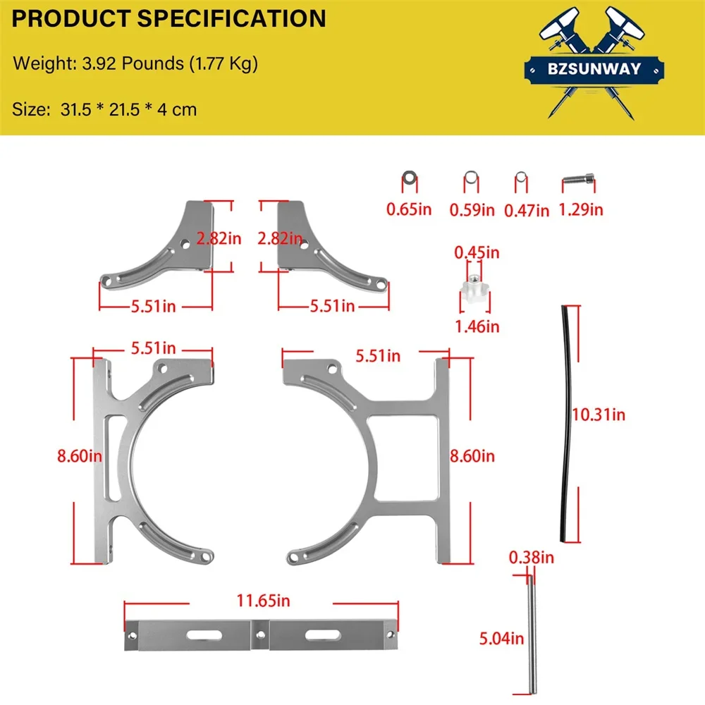 Серебряный 7-дюймовый заготовка из оксида азота алюминиевая фоторамка для