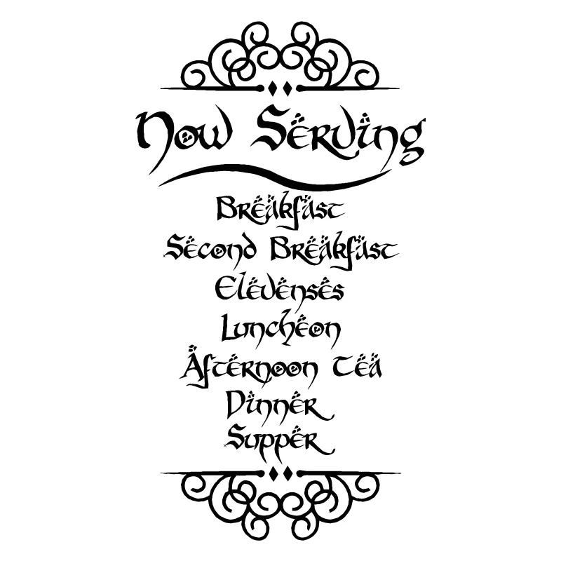 

Виниловые наклейки на стену Kasamanis "Волшебный фильм Толкин"