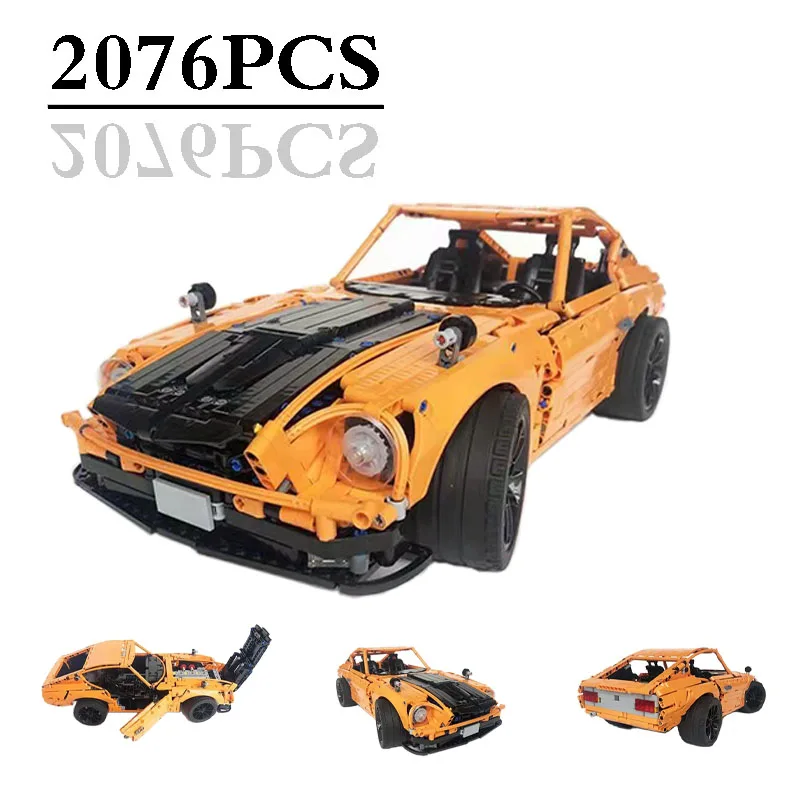 

New MOC-26511 1971 240Z - GT3 RS Speed Cool Car Model Building Kit Block Toy Boy Girl Birthday Block Christmas Gift