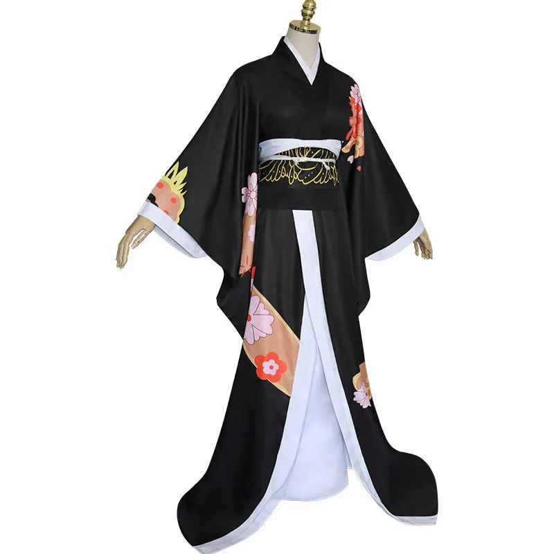 

Anime Demon Slayer Season 2 Cosplay Costume KibutsujiMuzan girl woman kimono full set halloween carnival costume