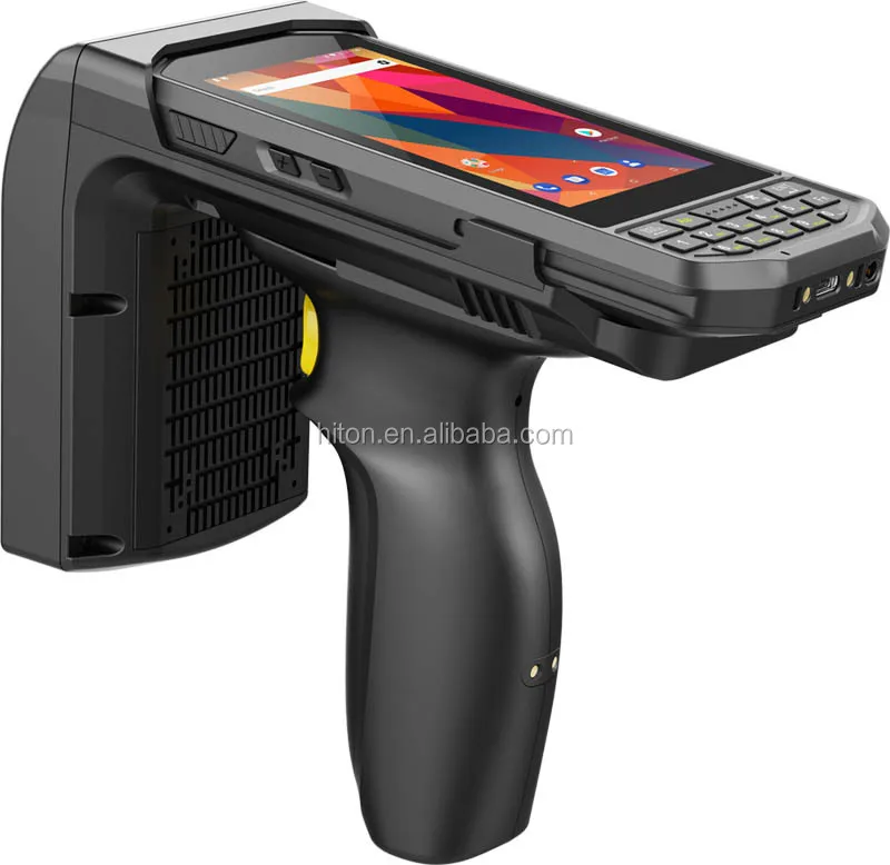 

HiDON Cheap Rugged PDAs Android 4G RAM+ 64G ROM 2D Barcode s Handheld UHF Rfid Reader NFC Qr Code Reader