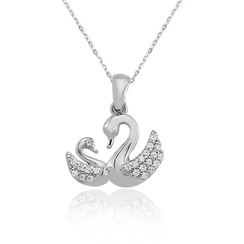 

Tevuli 925 Sterling Silver Women 'S Swan Pendant