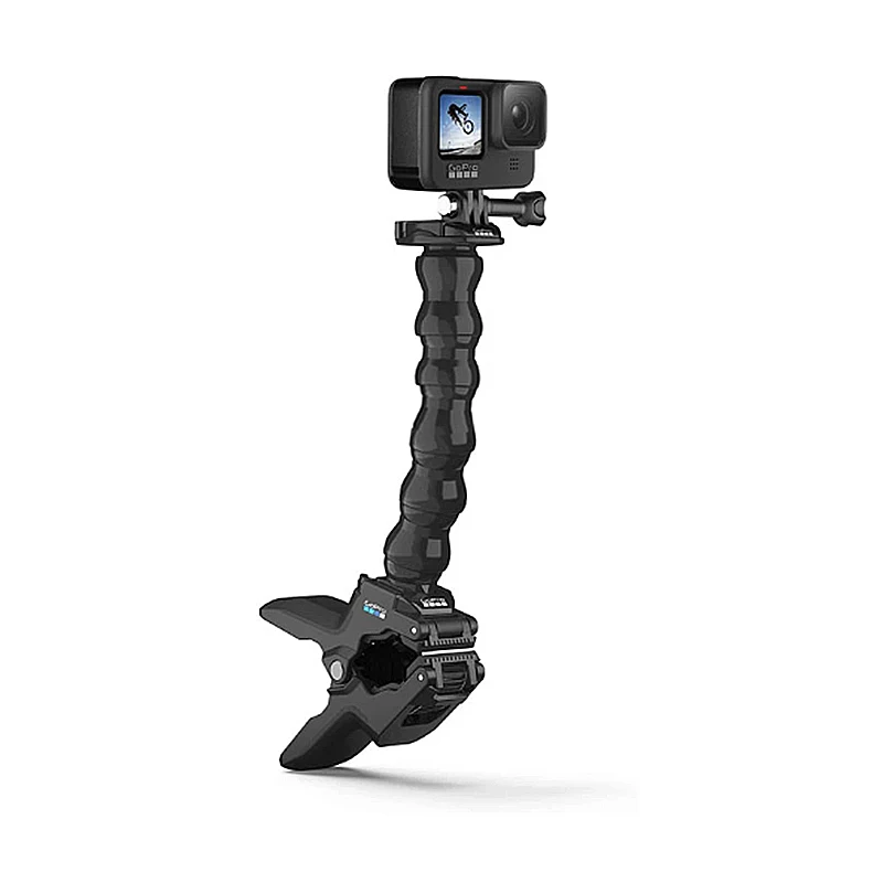 Фото Оригинальное крепление Jaws Flex Clamp с регулируемой гусиной шеей для GoPro Hero 13 12 11 10 9 8 7 6 5 4 Max DJI Osmo штатив для камеры №1