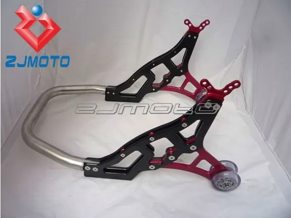Фото ZJMOTO Swingarm поворотный рычаг вилки поворотная вилка задняя подвеска подъемник мотоцикла задняя подставка как TBR S1 Pro подставка для спортивного велосипеда №5