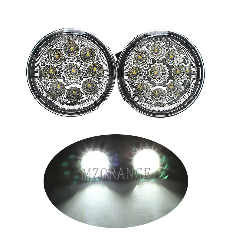 

Противотуманные фары для Nissan Qashqai J11 2013-2019 Tiida X-Trail T31 Note Murano Cube Rogue Versa 2004-2015 светодиодный Противотуманные фары противотуманные фары