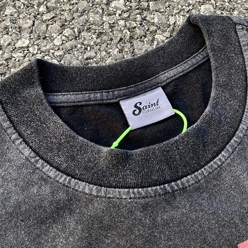 Рисунок 3 - Черные Промытые футболки в стиле