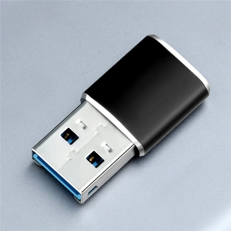 Алюминиевый адаптер для чтения карт памяти Mini USB 3.0 адаптера устройства Micro-SD/TF ПК