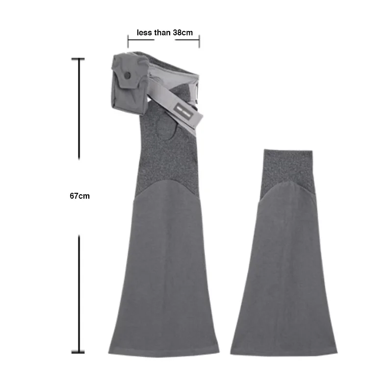 Женские Теплые Гетры В Стиле Киберпанк Y2K Асимметричные Чехлы Для Ног С