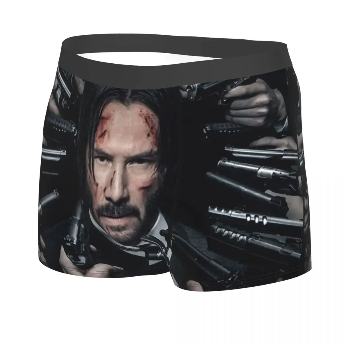 Фото Мужские трусы-боксеры с 3D-принтом John Wick №2