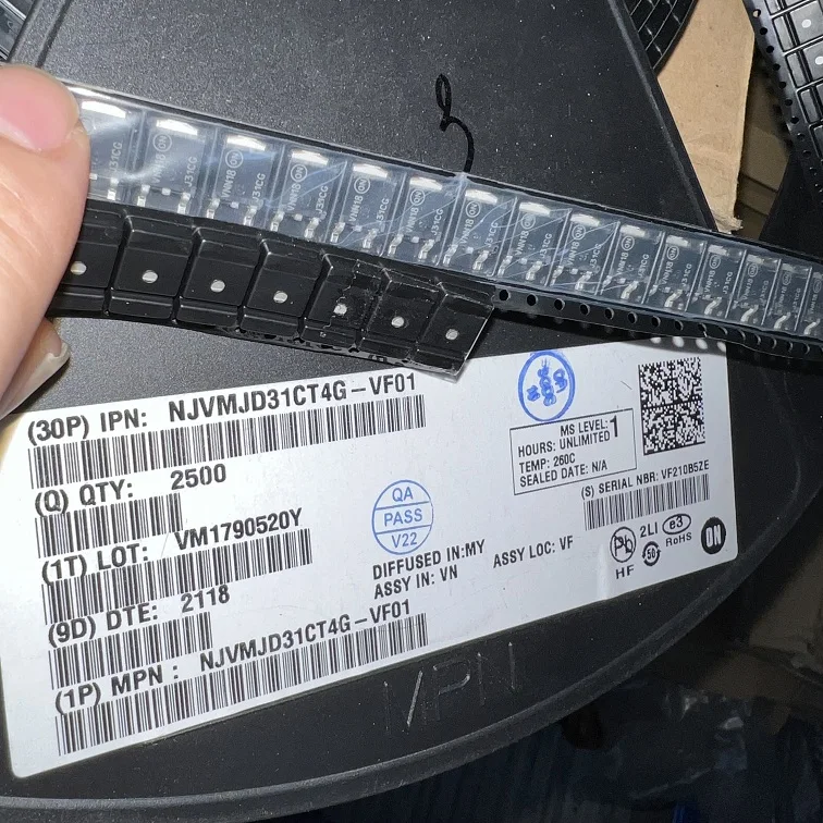 

Free shipping NJVMJD31CT4G J31CG TO-252 NPN 10PCS