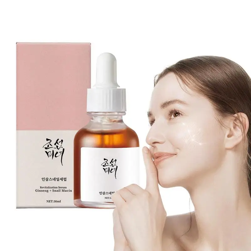 

Snail Mucin Collagen Power Essence Oil Hydrating Face Serum Skin Barrier Repair Fade Dark Spots And Blemishes Shrink Pores Acne