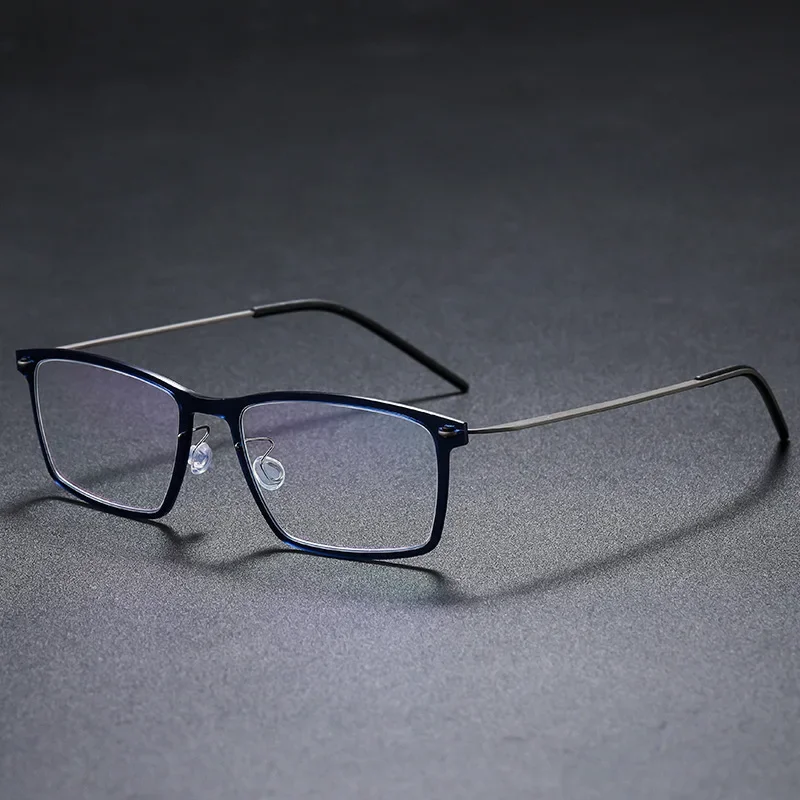 24 новые модные очки для близорукости из чистого титана высокого качества в стиле