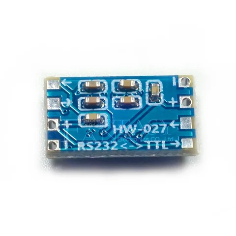 10 шт. мини RS232 MAX3232 уровень в плата уровня TTL 115200 бит/с модуль адаптера преобразователя новый