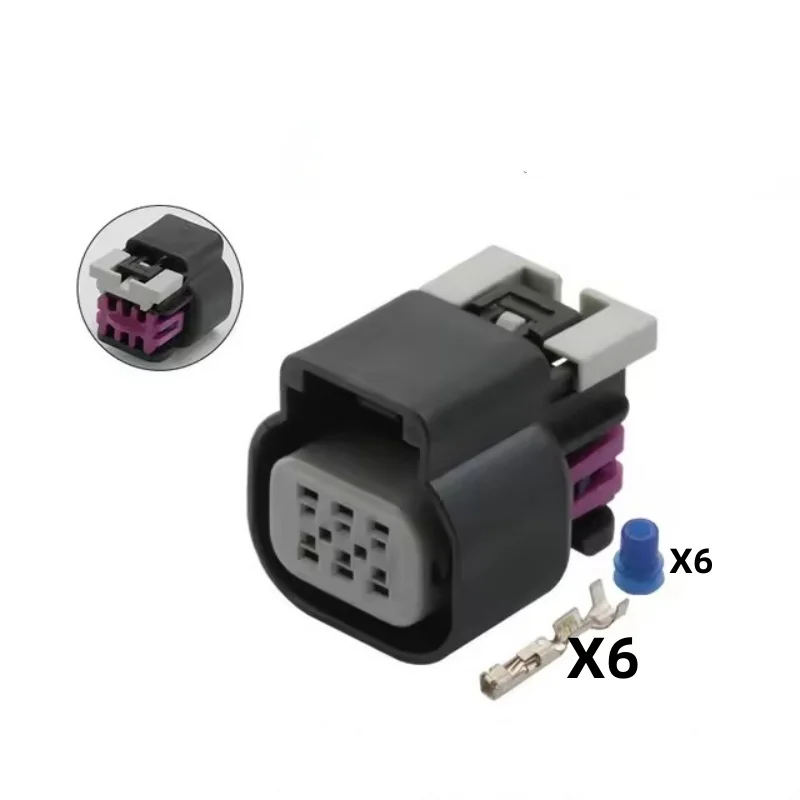 1 компл. 6 контактов 15355297 15418498 автомобильный водонепроницаемый гнездовой разъем