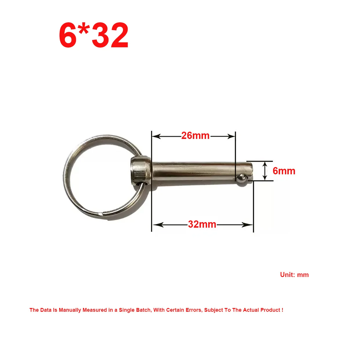 

Стальной шариковый быстросъемный штифт M6 M8