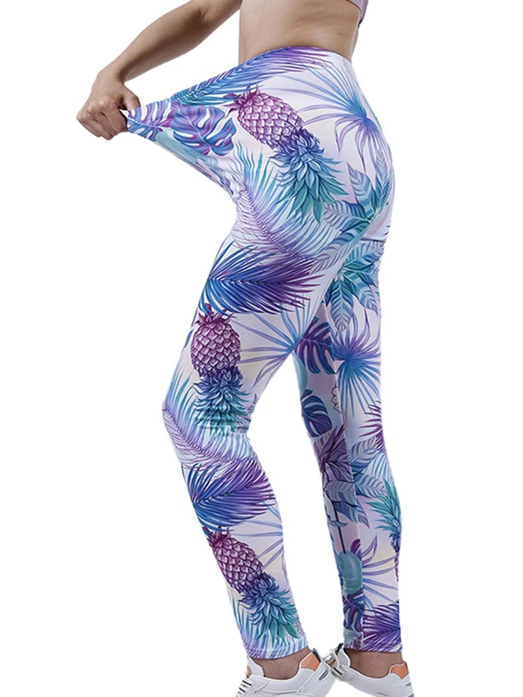 Женские леггинсы для фитнеса YRRETY с эффектом пуш-ап тренировочные высокой