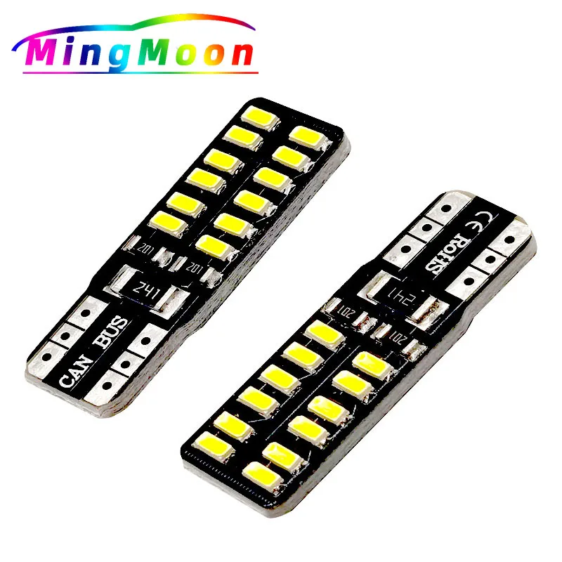 

Скидка 500 шт. Автомобильные светодиодные лампы T10 LED 194 168 W5W 3014 SMD 24 светодиодные фонари для парковки боковая лампа 12 В постоянного тока