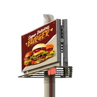 p6 p8 p10 smd street billboard giant led screen waterproof movable outdoor advertising led billboard display