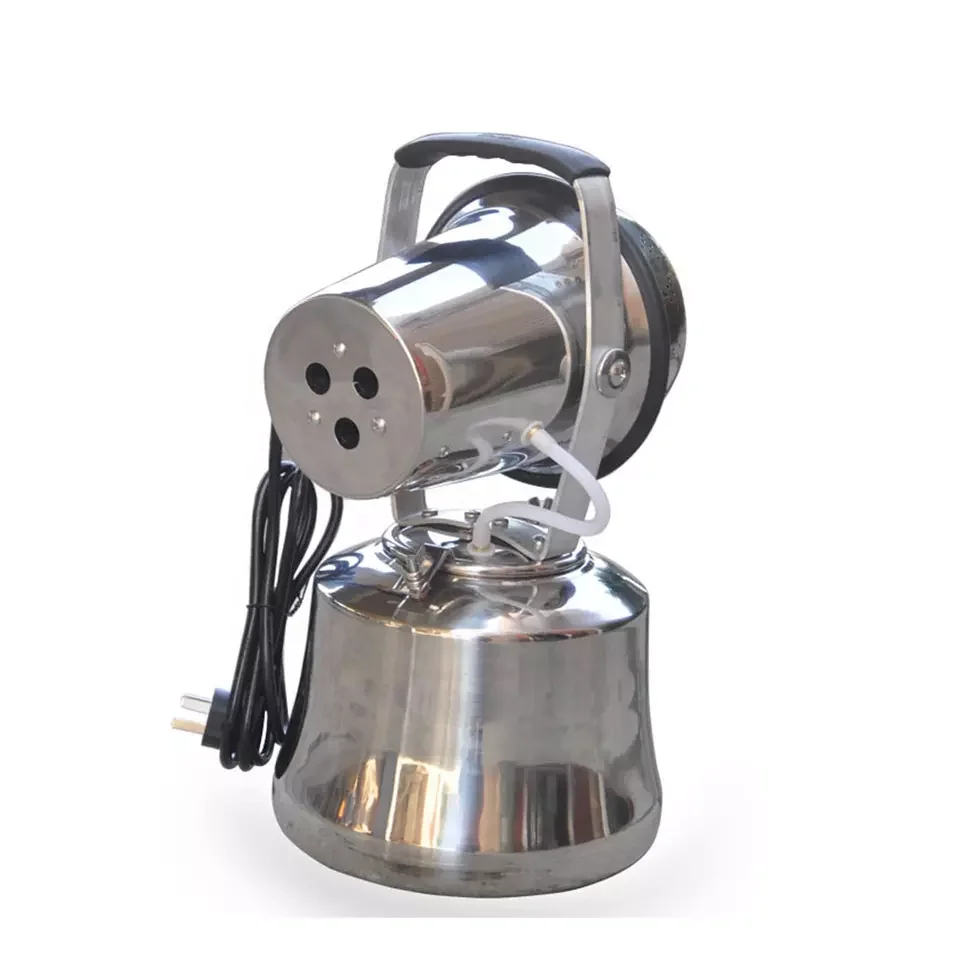 

Portable Electric Mist Sprayer stainless steel Atomizer 1200W ULV Cold Fogger Disfection Fogging Electric ulv Sprayer Machine