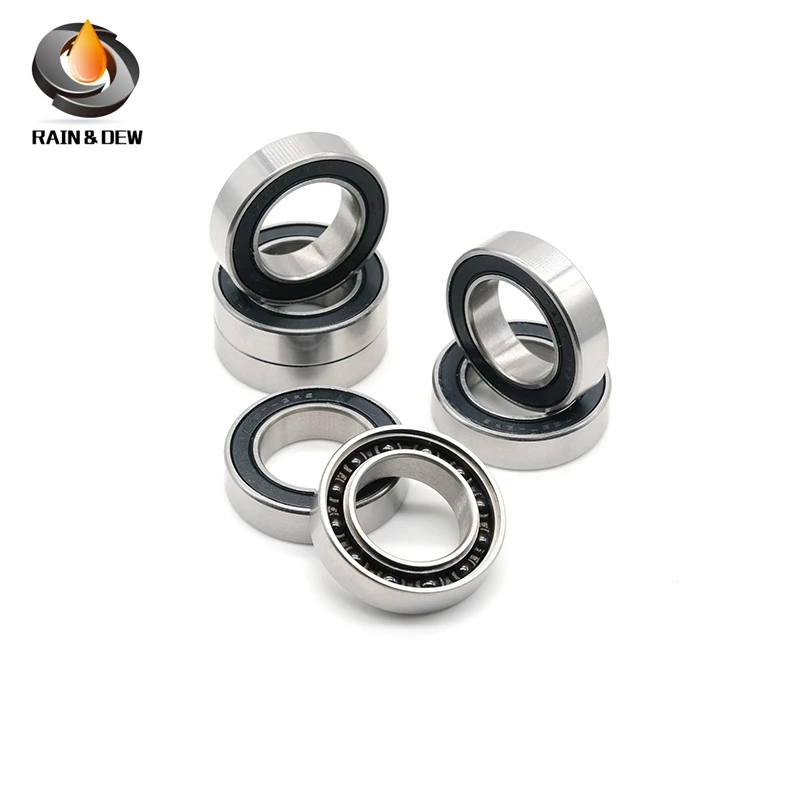 2Pcs 17287 Hybrid Ceramic Bearing 17x28x7 mm ABEC-7 Bicycle Bottom Brackets &amp Spares 17287RS Si3N4 Ball Bearings 17287-2RS - купить по