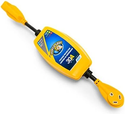 

50-амперный предохранитель напряжения для рукоятки/RV | Функции интегрированной защиты от перенапряжения до 4200 Joules и диагностические индикаторы Indic