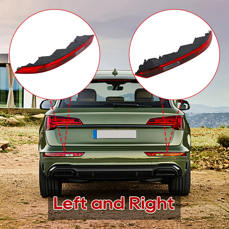 

ЕС Версия 80А 945069 80А 945070 Отражатели заднего бампера автомобиля, нижний задний фонарь, левый и правый для Audi Q5 2018-2021