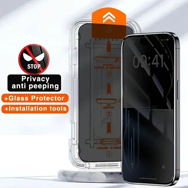 Антишпионская пленка из закаленного стекла для Redmi A3x A2 A1 Plus A4 K50i 5G комплект