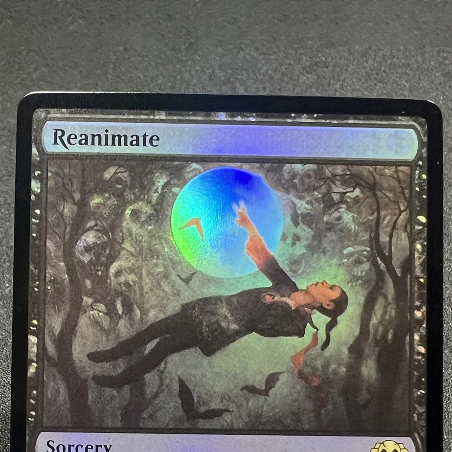 Фото Коллекционная карта Jace BLC Mockingbird BLB Reanimate CC2 OzolitUrza's Saga SCH Foil Top TCG, английская версия, высокое качество, для настольных и карточных игр №4