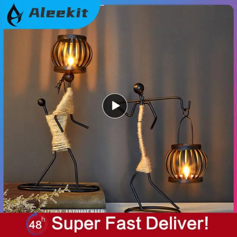 

Оригинальный креативный держатель для свечи в европейском стиле, аксессуары, украшение для музыкальной бары, маленькие украшения