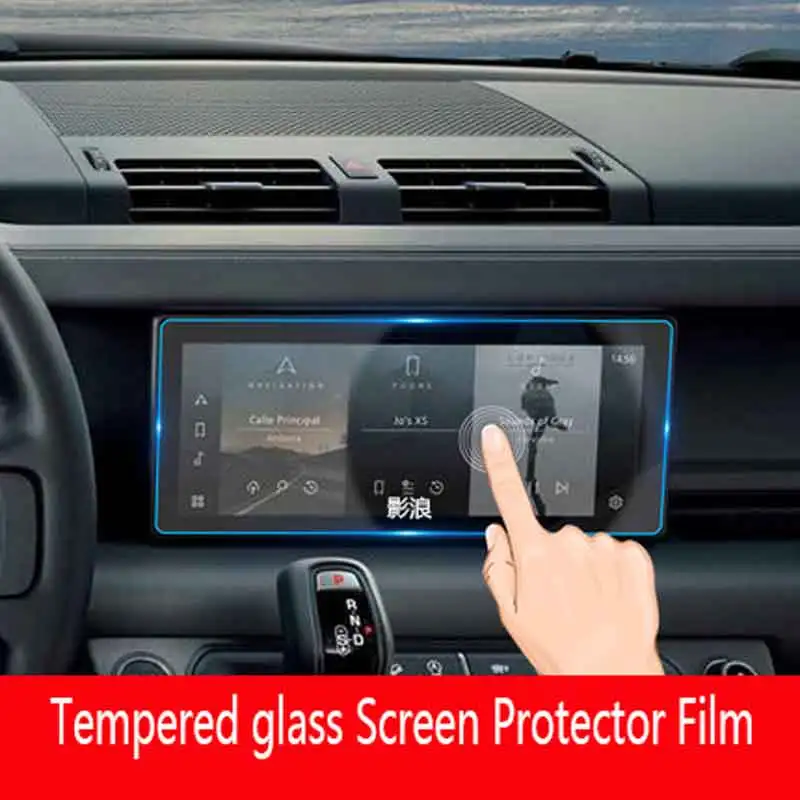 

Защитная пленка для экрана из закаленного стекла для Land Rover Defender 90 110 10 дюймов 2020 2021 GPS-навигация