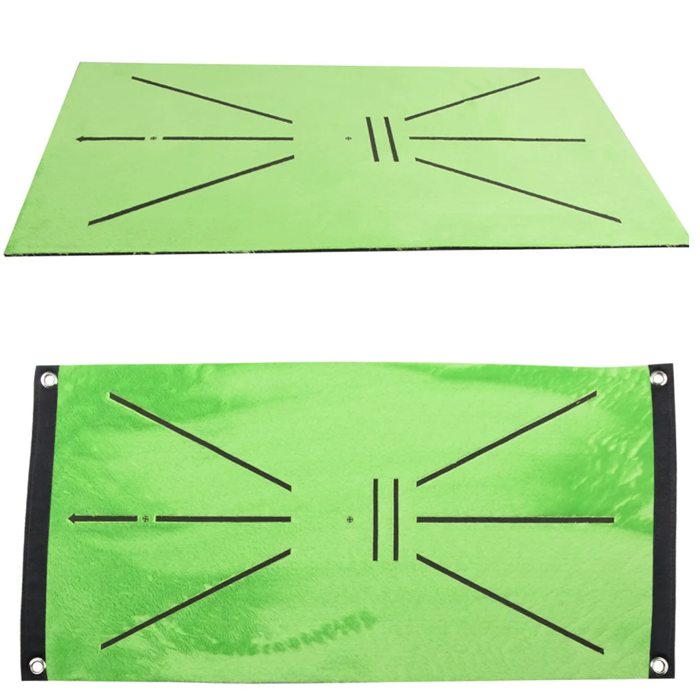 

Golf Swing Mat Batting Practise Swing Detection Mat Indoor Outdoor Golf Training Aid Pad Regular Type