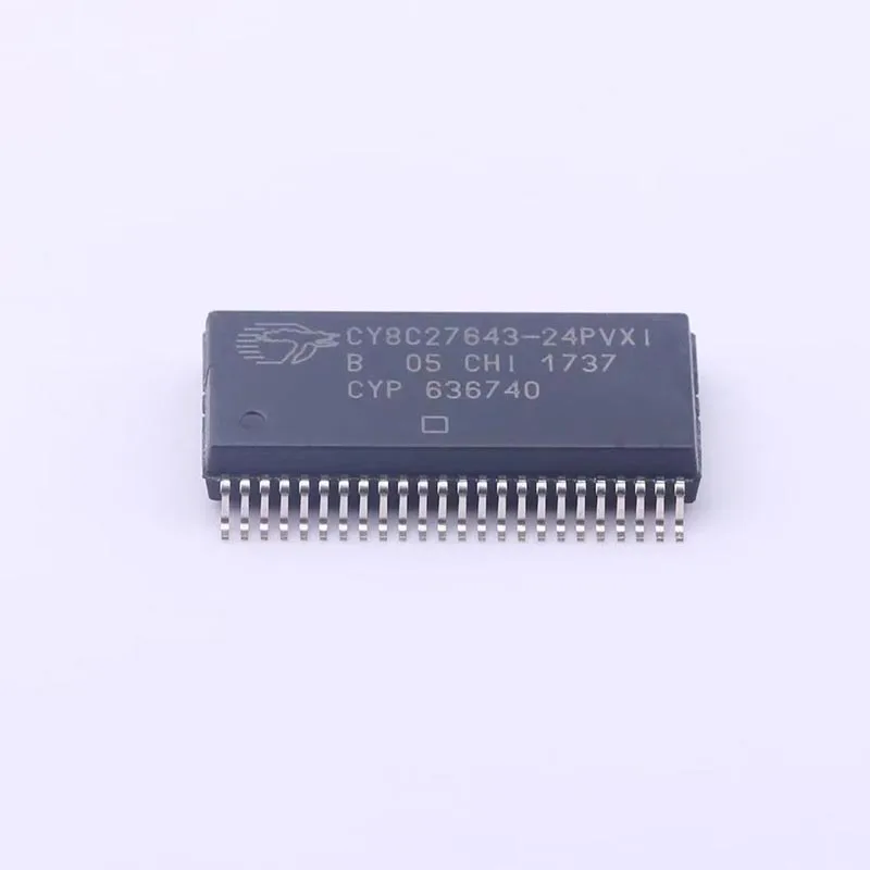 

CY8C27643-24PVXI Integrated circuit, processor, microcontroller 8-bit microcontroller-MCU IC MCU 16K FLSH 256B SRAM