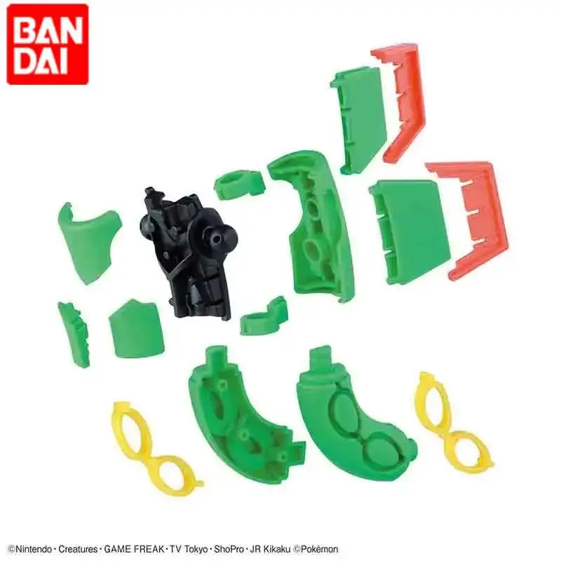 Фото Подлинная сборка BANDAI NAMCO Pokemon NO.46 RAYQUAZA, оригинальная аниме-фигурка в сборе, модель, настольный орнамент, игрушка, подарок для ребенка №5