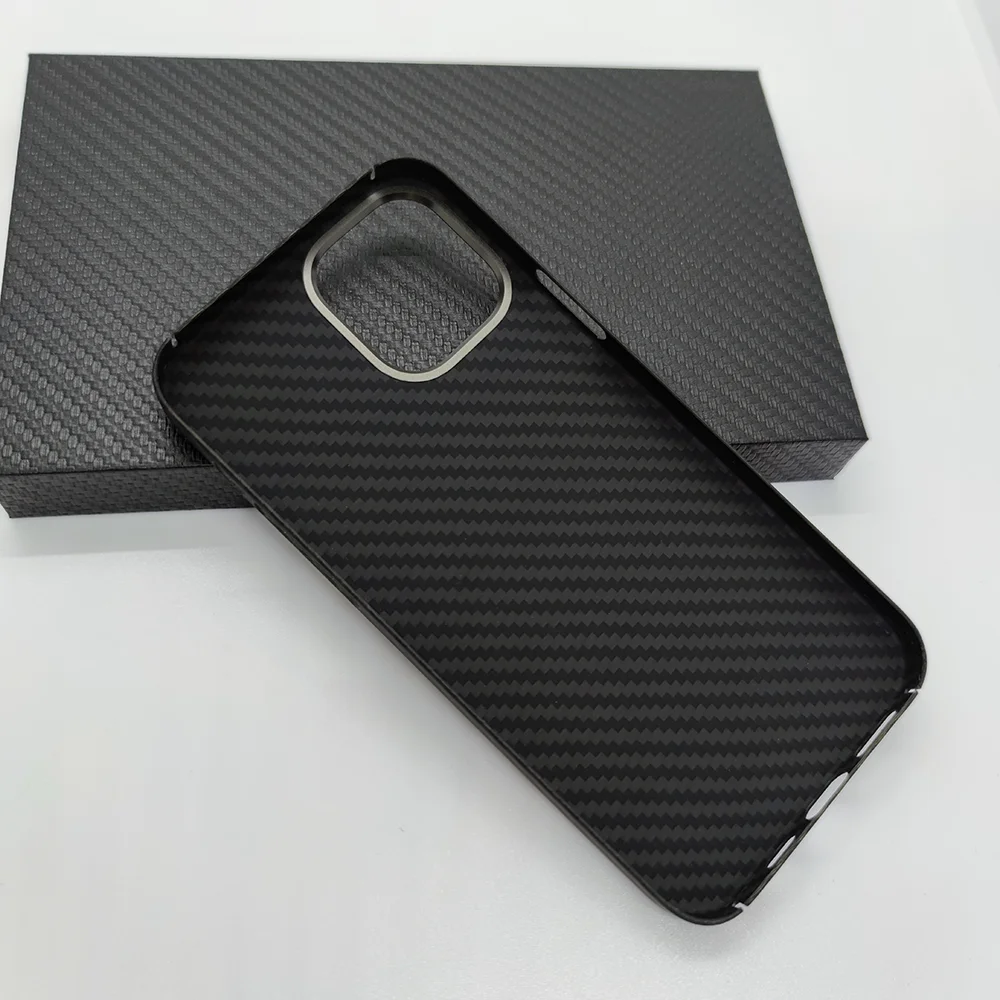 Najtaniej Dla Iphone14 13 12 Pro Max Case Włókno Aramidowe Ultra-cienka Ochrona Aparatu Obudowa Telefonu Z Włókna Węglowego Dla IPhone14 Plus 13 Pro Case