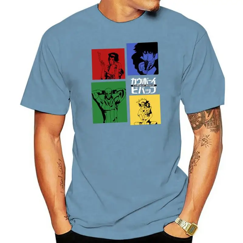 Cowboy Bebop T Shirt | Crew Anime Manga Kids - Mens 6xl Men's Short Sleeve Tshirt Cotton