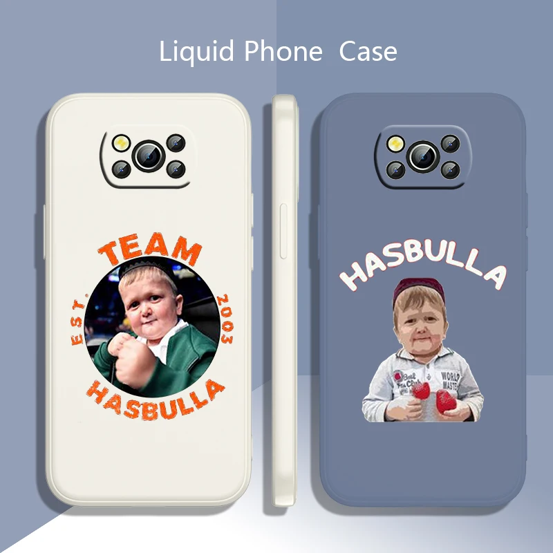 

Hot Star Fighter Hasbullah Phone Case For Xiaomi Mi Poco X4 X3 C40 C31 C3 M4 M3 F4 F3 GT Pro NFC Soft Liquid Rope Cover