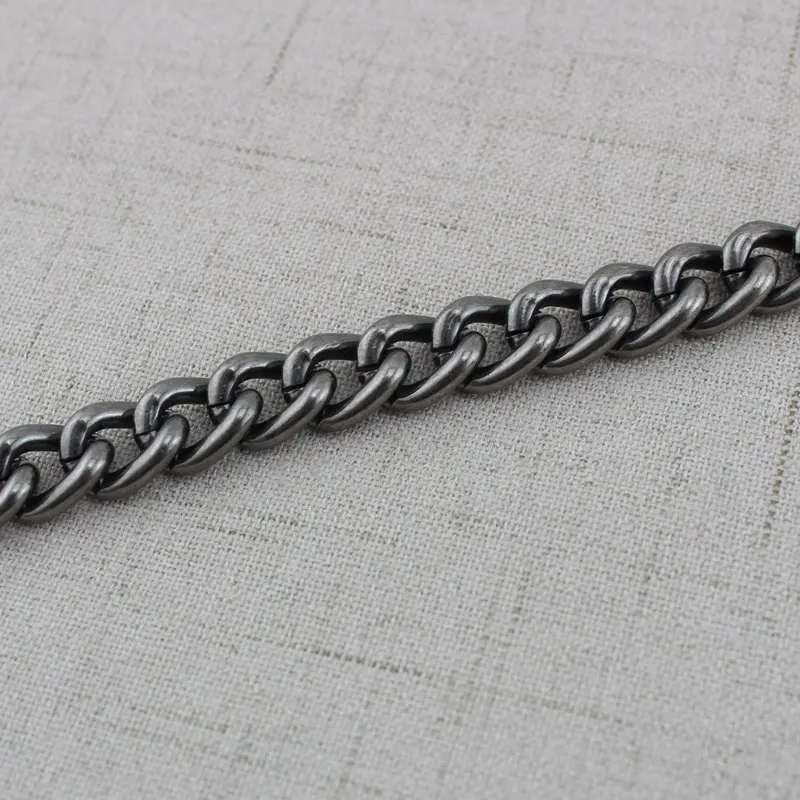 100-130cm High Quality 11mm Fashion Aluminum Chain Bags Purses Strap Accessory Factory Quality Plating Cover Wholesale