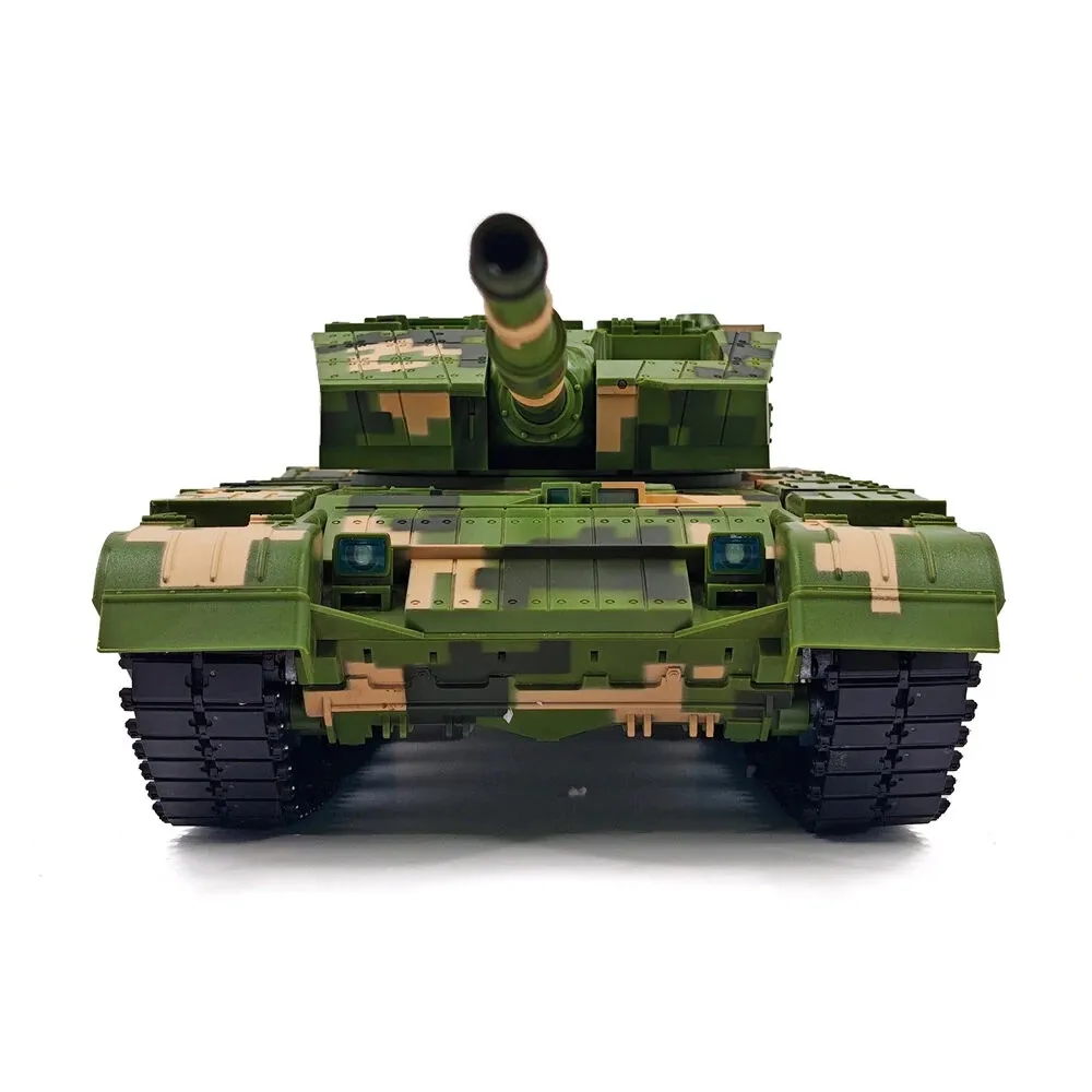 Фото Радиоуправляемая модель основного боевого танка ZTZ-99A Heng Long 3899-1 Pro (1/16) с ИК-управлением, функцией BB-боев, дымом, светом, звуком и металлическим шасси на гусеничном ходу. №3
