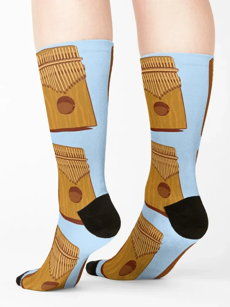 Kalimba Mbira носки яркие Подвязки для тренажерного зала рождественские подарки