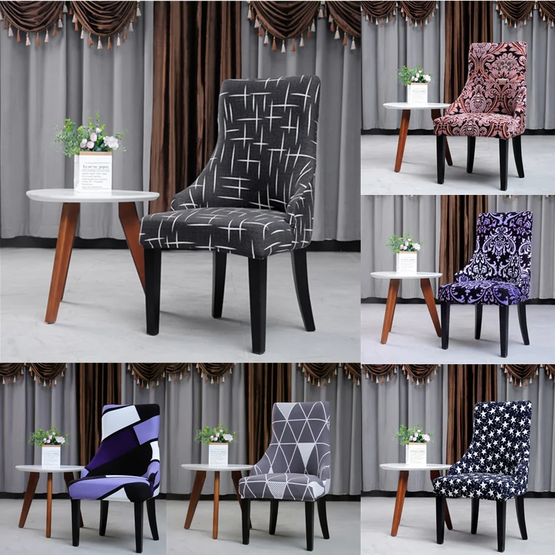 

Чехол для стула Arc Arm, компьютерный офисный игровой чехол для стула, домашний обеденный эластичный чехол с высокой наклонной поверхностью, а...