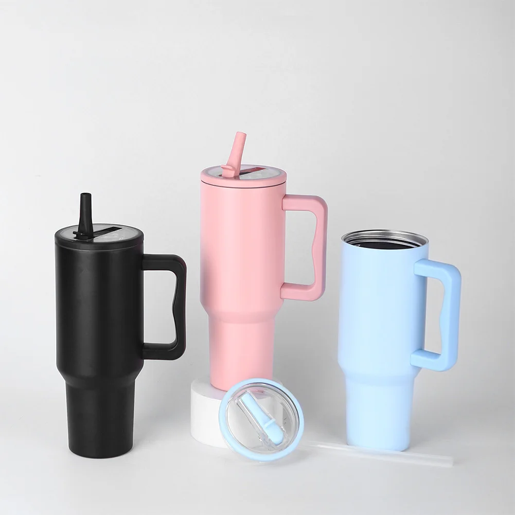 Сменная откидная соломенная крышка для стакана на 40 унций подходит Quencher защита