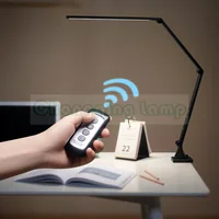 12W  Long Arm Eye Protection Lamp Led Eye Protector Clip Lamp Aluminum Alloy Dimmer Color Adjustable Office Reading Lamp 12v1A