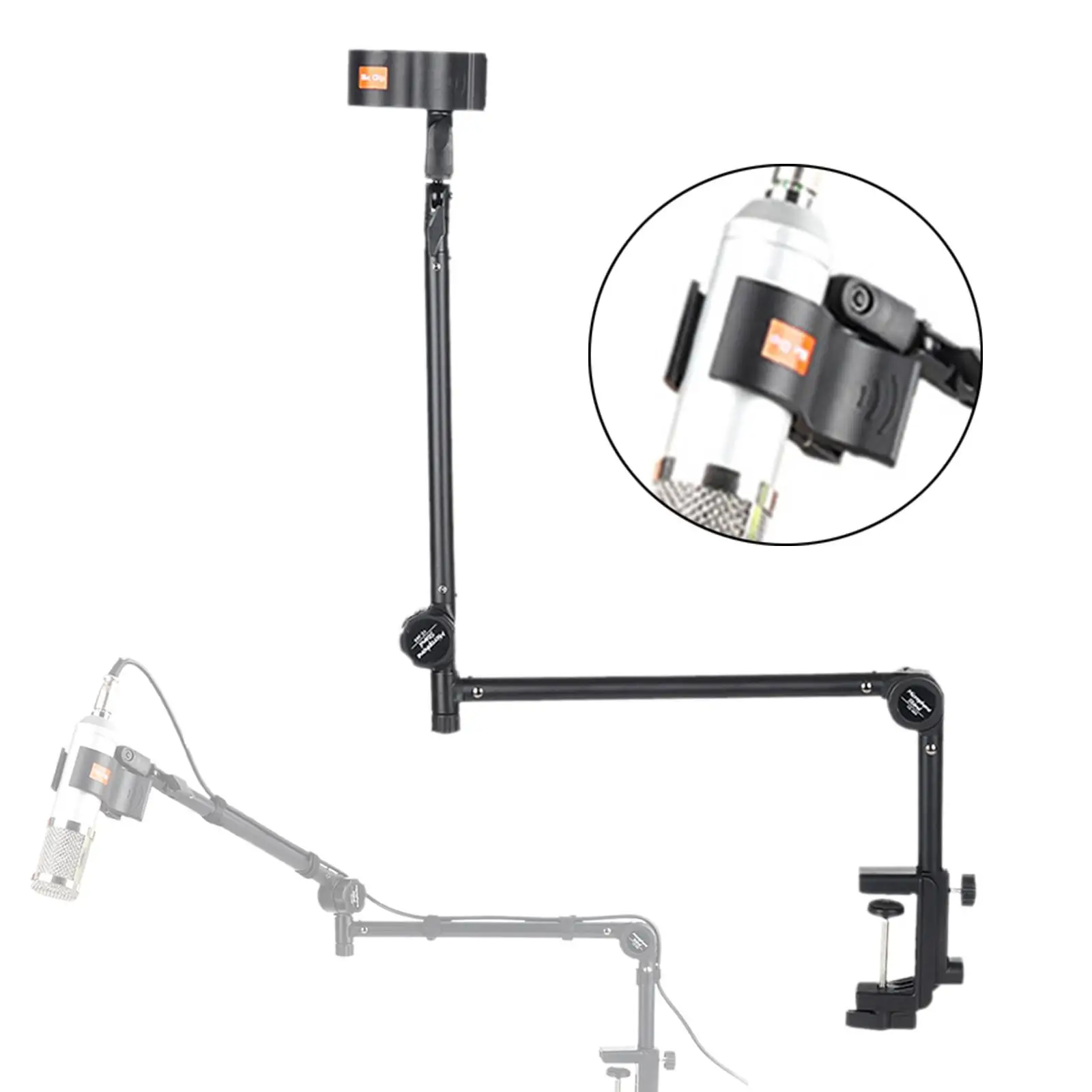 Кронштейн для микрофона Прочная регулируемая сверхмощная подставка Держатель