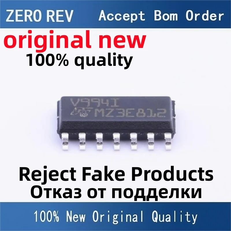 Оригинальные чипы SOP14, 5 шт., 100% Новые tsv994rtd V994I ts924rtd 924I TS274CDT 274C lmv324rtd LMV324 LM2902WDT 2902 Вт, ИС