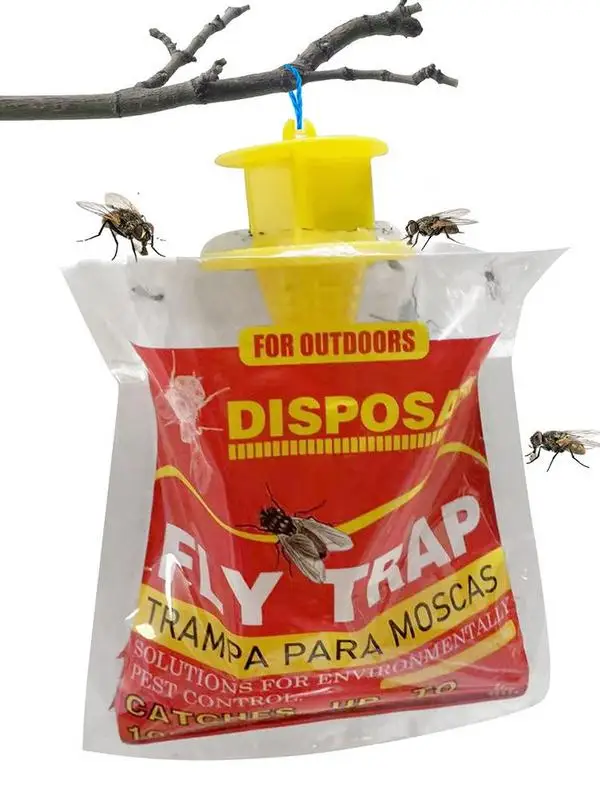 

Ловушка для мух Одноразовая, ловушка для насекомых, мух, 1 шт.
