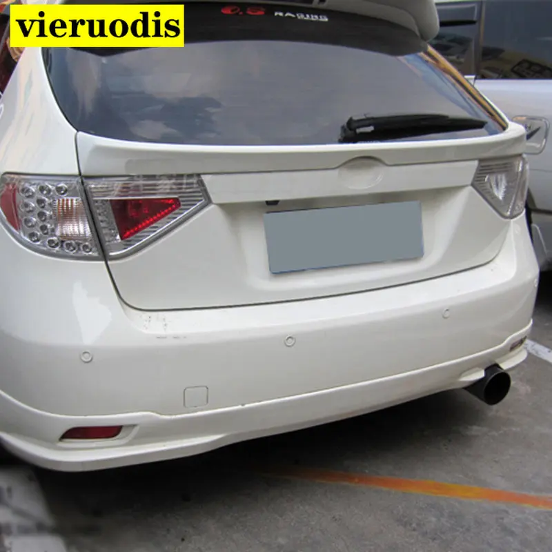 

Modified Unpainted Primer Rear Trunk Luggage Compartment Spoiler Car Wing For Subrau Impreza 10 Generation hatchback 2007-2014