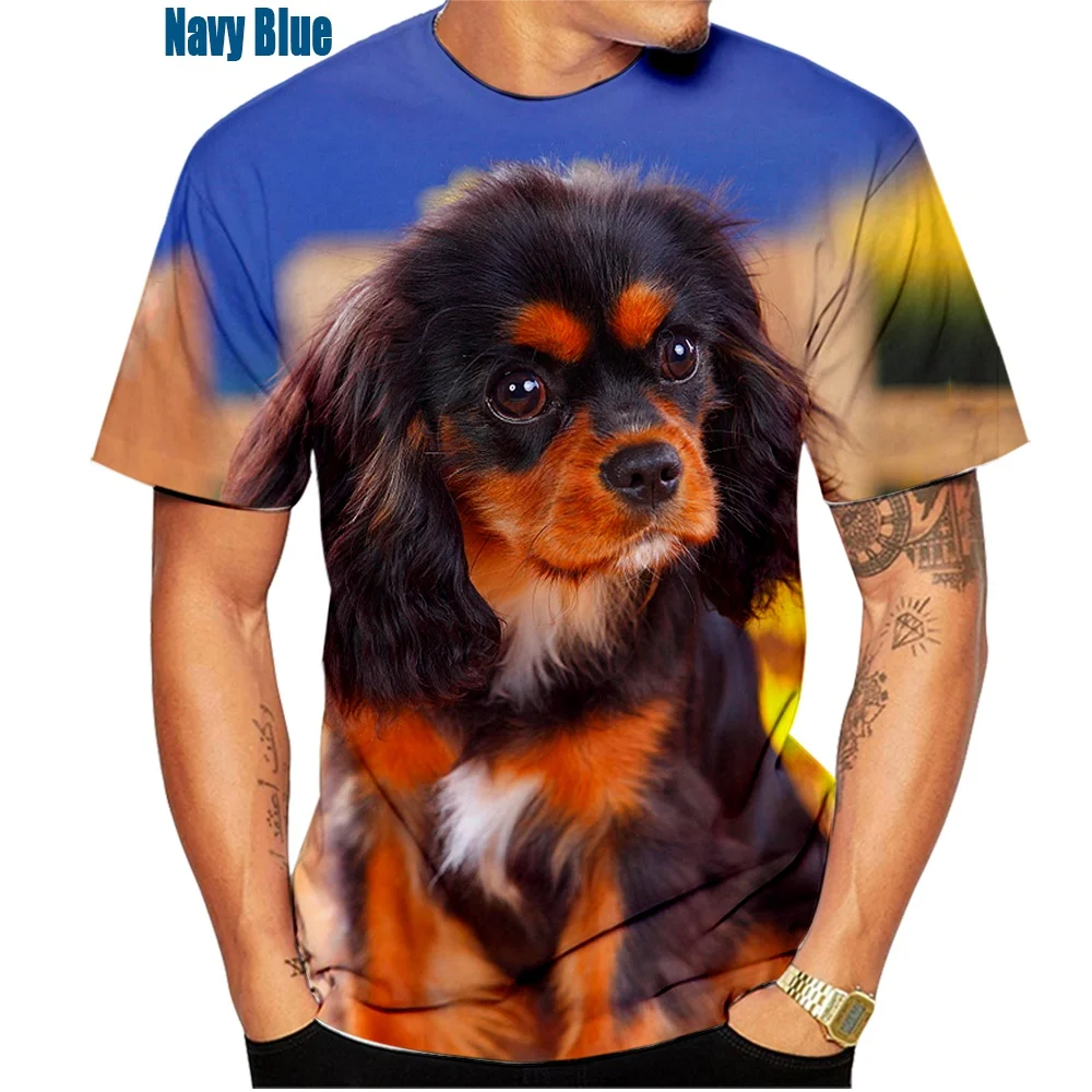 Брендовая летняя футболка BIANYILONG для мужчин и женщин с 3D принтом животных модная